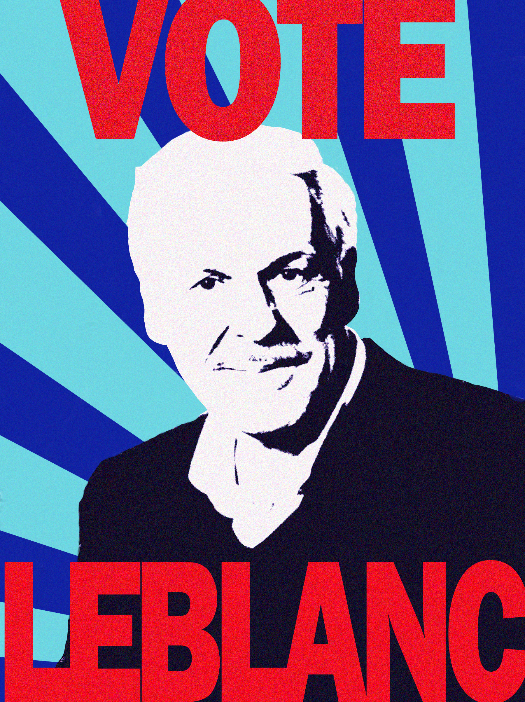 paul leblanc president poster